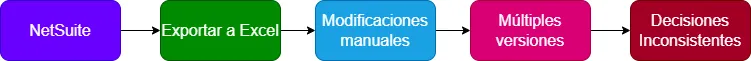 Adopcion operativa de NetSuite con indicadores por area